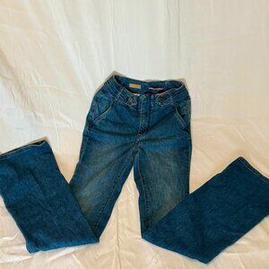 Pilcro Anthropologie Bootcut Jeans Medium Wash Stretchy Size 26